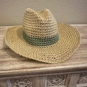 Straw Cowboy Hat ~ Brand New